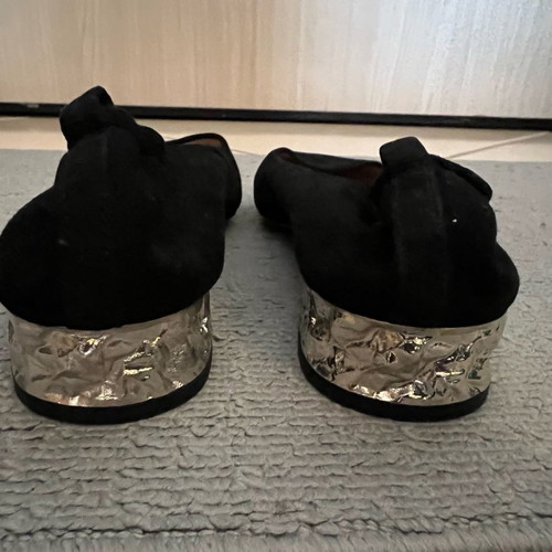 Unisa ballerina shoe new, black suede, size 37