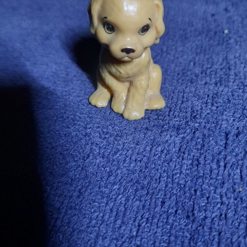 Mattel Barbie brown puppy mini toy figure like new