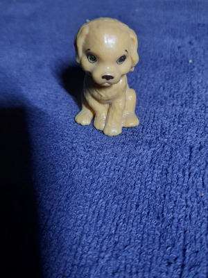 Mattel Barbie brown puppy mini toy figure like new