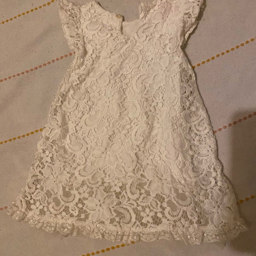 Sam 0-13 dress 15M like new, lace with tulle