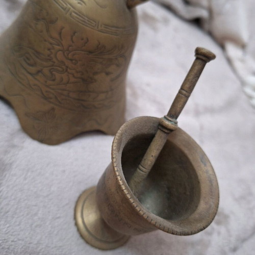 Vintage brass decorative items like new, set of 2 pieces