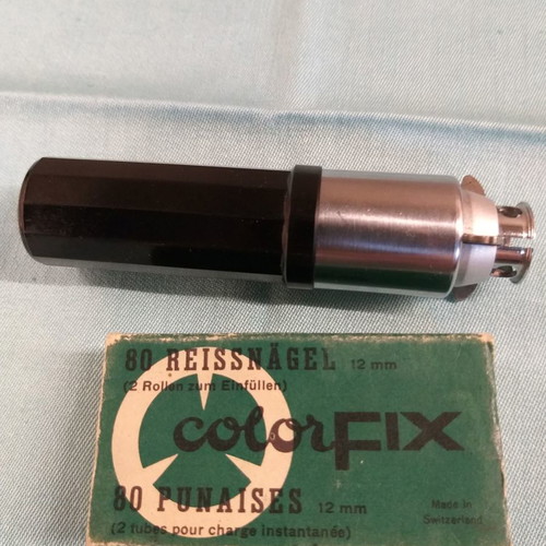 Stapler used rare 1930s Swiss made with pins