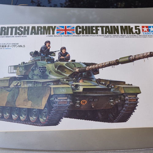 Chieftain Mk.5 Tamiya 1/35 tank model kit like new