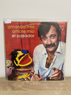 El Pasador Amanda Mia Amore Mio vinyl record used