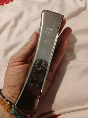 M. Hohner Unsere Lieblinge αρμόνικα με 40 τρύπες, vintage Γερμανία 1938-1940