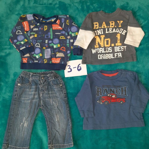Baby clothes set like new, 57 pieces for 3-6 months