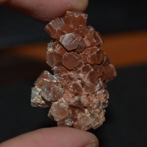 Natural aragonite used, 14 grams, 35x24 mm