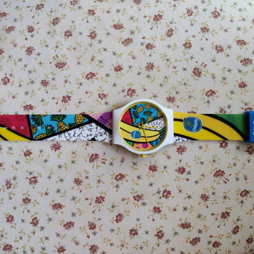 Britto Chiquita wristwatch new, colorful collectible