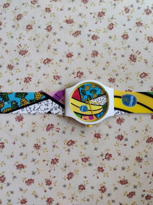 Britto Chiquita wristwatch new, colorful collectible
