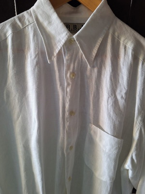 Replay men's linen shirt XL like new, white