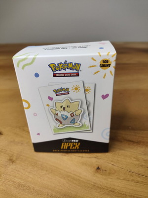 Θήκες προστασίας καρτών Ultra Pro APEX με σχέδιο Togepi, 105 τεμάχια, καινούργιες