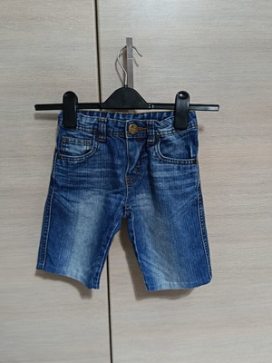 Mothercare kids' denim shorts, blue, size 104-110 cm, ages 4-5