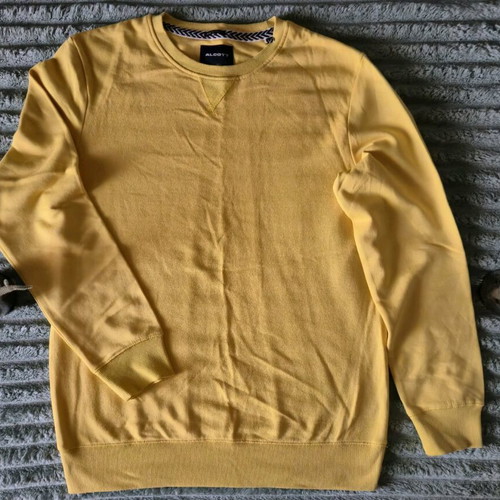 Alcott sweatshirt without hood new, size XL, yellow
