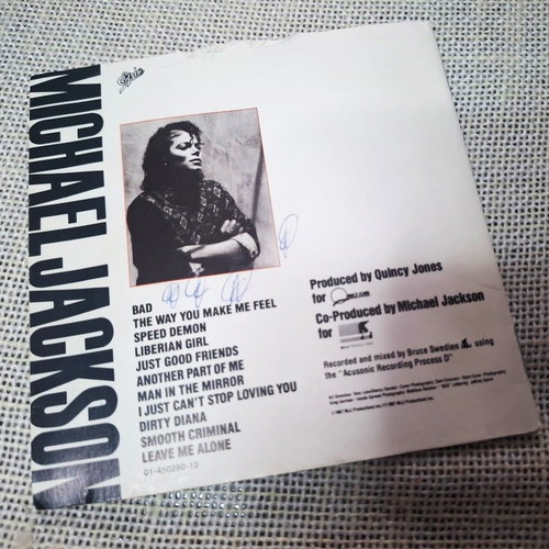 Michael Jackson Bad CD μεταχειρισμένο, ηλεκτρονικό είδος