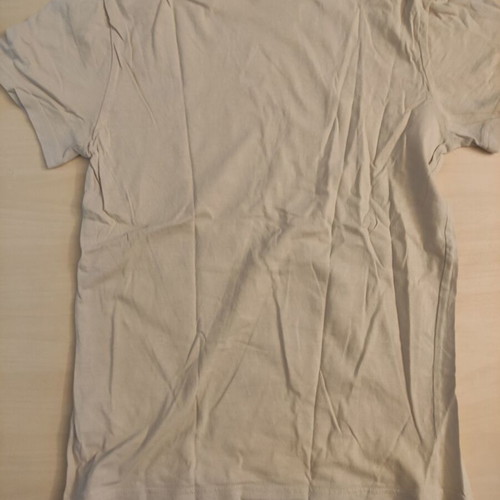 Men's T-shirt size S like new, beige