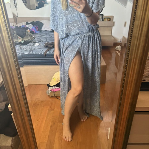 Nadia Rapti semi-transparent dress used, size M