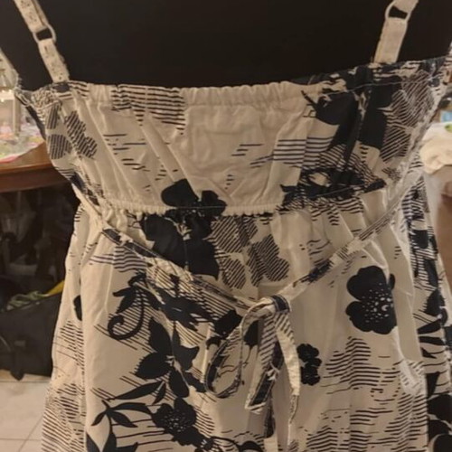Tommy Hilfiger summer top size M like new, blue and white