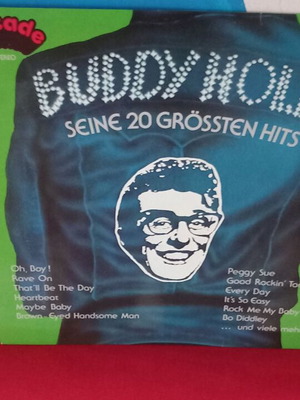 Buddy Holly "Seine 20 größten Hits" LP, γερμανική έκδοση