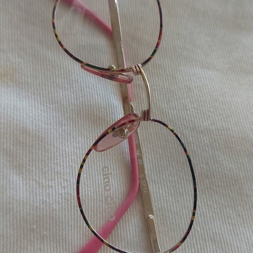 Ciao Ciao children's eyeglasses, Italian metallic frame, multicolor