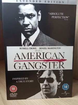 American Gangster DVD with English subtitles