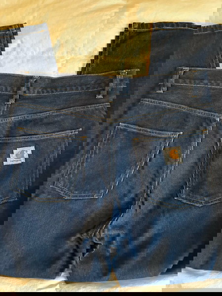 Carhartt Newel Pant τζιν παντελόνι size 32 μπλε
