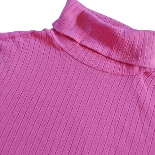 Shein pink turtleneck blouse like new, size small
