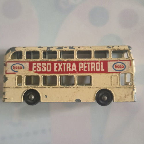 Matchbox Series 74 Lesney Daimler Bus Esso petrol used