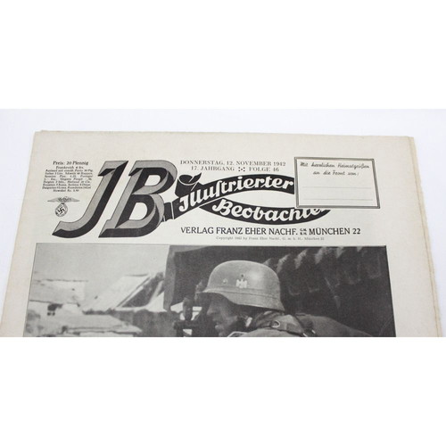 Περιοδικό Illustrierter Beobachter, τεύχος 46, 12 Νοεμβρίου 1942