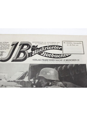 Περιοδικό Illustrierter Beobachter, τεύχος 46, 12 Νοεμβρίου 1942