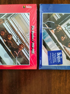 The Beatles 1962-1966 and 1967-1970 double CDs new, rock