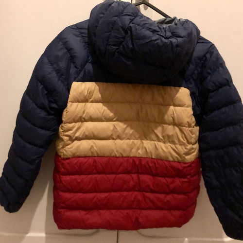 Patagonia Kids Colorblock Puffer Jacket like new, size 6-7 years