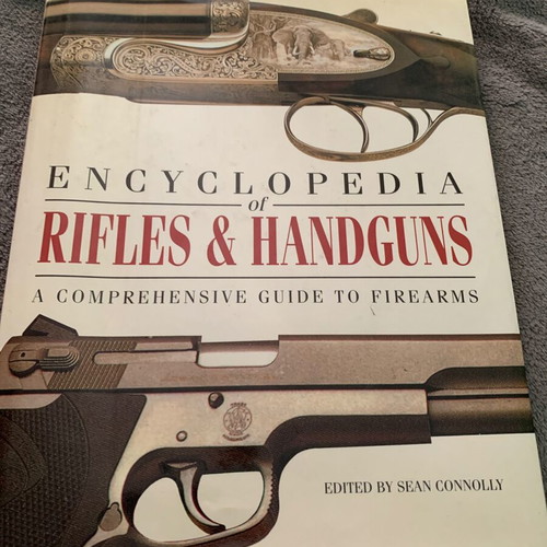 Encyclopedia of rifles and handguns used, English edition