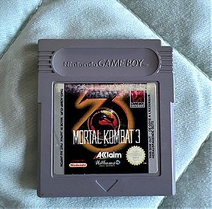 Gameboy Mortal kombat 3