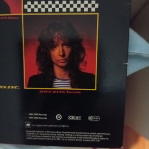 Fastway All Fired Up vinyl record like new, rock