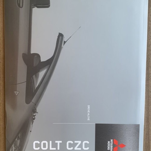 Mitsubishi Colt CZC brochure new, authentic prospectus
