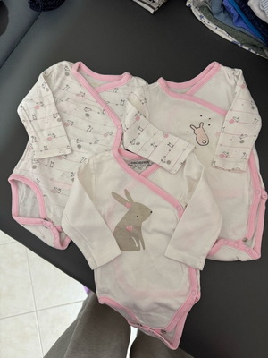Orchestra baby bodysuits for girl like new, set of 3