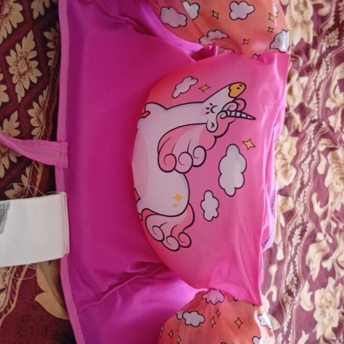 Unicorn pink beach life jacket for girl 11-30kg like new