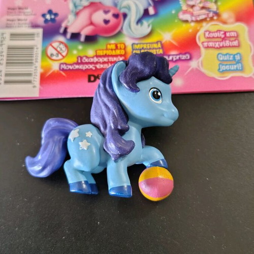 Magiki Unicorn DeAgostini like new with book, color changing