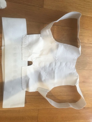 Anatomical Kyphosis Vest with 12 Magnets, Size S/M, Like New
