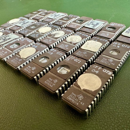 Texas Instruments TMS 2532JL-45 EPROMs used, pack of 24 pieces