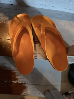 Birkenstock Honolulu EVA σαγιονάρες σαν καινούργιο, πορτοκαλί, μέγεθος 40