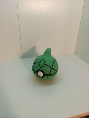 Metapod Pokéball Clicker 3D printed, new
