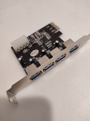 Pci USB3 card used