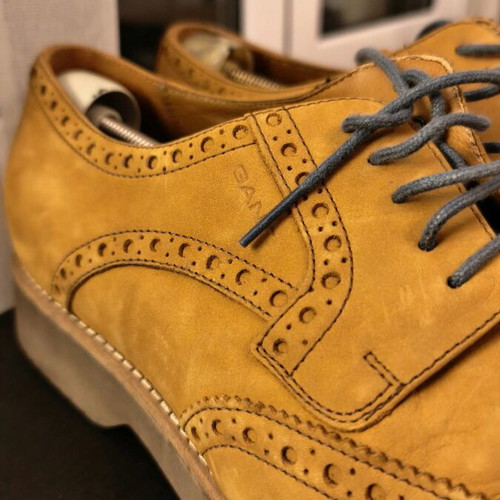 Oxford Gant shoes no 45 suede like new brown