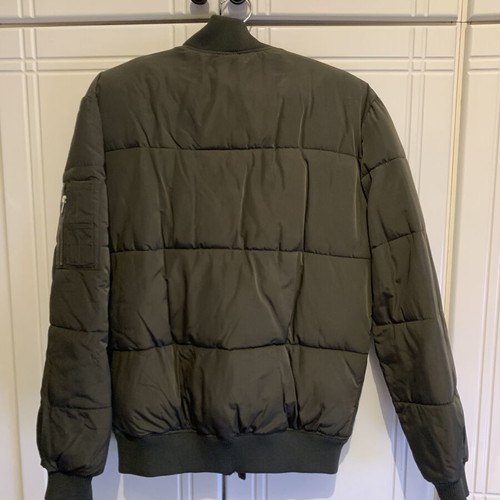 Khaki jacket like new, size S