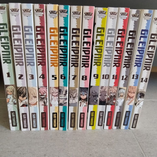 Gleipnir manga volumes 1-14 new, English