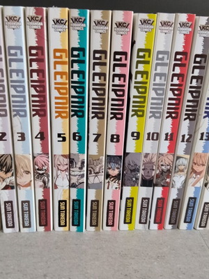 Gleipnir manga volumes 1-14 new, English