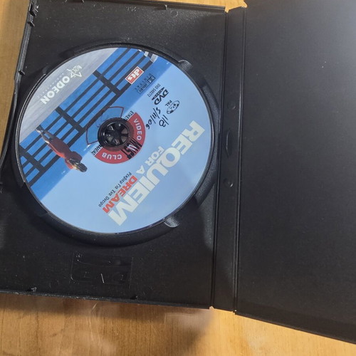 Requiem for a Dream DVD used with Greek subtitles by Darren Aronofsky