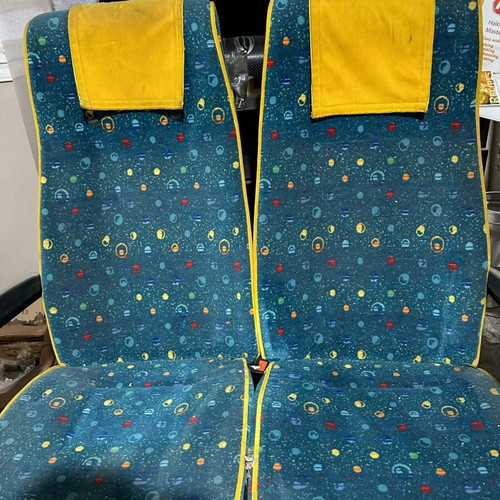 Mercedes 2-seat seats like new, ideal for Sprinter and Vito