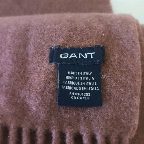 Gant scarf camel color wool like new, genuine